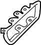 Image of Interior Door Handle Trim (Left, Front) image for your 2020 Nissan Murano   