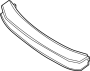 Image of Bumper Impact Absorber (Front) image for your 2022 Nissan Frontier Crew Cab S  