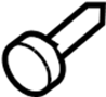 View Bolt Heater. Screw.  Full-Sized Product Image