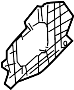 Image of Bracket Heater Unit. Bracket Heater UT. (Front) image for your 2018 Nissan Frontier Crew Cab PRO-4X  