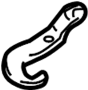 View Tow Hook (Right, Front) Full-Sized Product Image