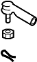 Image of Socket Kit Side. Socket Tie Rod Outer. (Right) image for your 2008 Nissan Pathfinder   