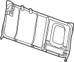 Image of Seat Back Frame (Right, Rear). The frame structure of a. image for your Nissan