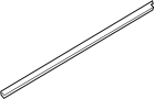 Image of Door Weatherstrip. Seal Door Parting. (Front) image for your 2006 INFINITI M35   