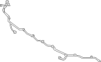 Image of Parking Aid System Wiring Harness (Front) image for your 2020 Nissan Titan Crew Cab SV/BASE  