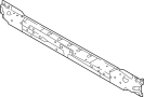 Image of Radiator Support Tie Bar image for your 2018 Nissan Titan Crew Cab PLATINUM 5.6L V8 AT 2WD/MWB 