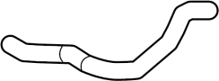 Image of Radiator Coolant Hose (Lower). Flexible hose that is. image for your 2018 Nissan Titan Crew Cab PLATINUM  