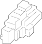 Image of CAJA UNI±N     . Junction Block. image for your 2020 Nissan Rogue S 2ROW  