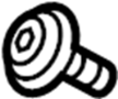 Image of Screw Machine. Screw with Washer. image for your 2018 Nissan Titan XD King Cab SV/BASE 5.6L V8 AT 2WD/MWB 