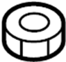 Image of Nut Hex. Suspension Sway Bar Link Nut. image for your 2011 Nissan Titan King Cab SE  