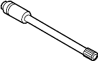 Image of Shaft Side, Differential. image for your 2021 Nissan Titan XD Crew Cab BASE  