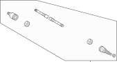 Image of EJE IMPULSOR DEL image for your 2018 Nissan NV3500   