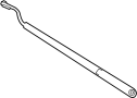 View Windshield Wiper Arm Full-Sized Product Image
