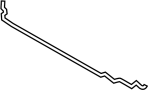Image of Cowl Extension Seal image for your 2022 Nissan Titan Crew Cab SV/BASE  
