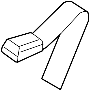 Image of HEBILLA CINTUR±N SEGURIDAD TRA IZQ image for your 2017 Nissan Titan Crew Cab BASE 5.6L V8 AT 4WD/MWB 