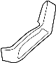 Image of EMBELLECEDOR COJ«N, ASIE DEL EXT IZQ image for your 2023 Nissan Titan King Cab BASE 5.6L V8 AT 4WD/MWB 