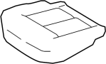 Image of GUARNICI±N COJ«N ASIENTO IZQ image for your 2023 Nissan Titan King Cab BASE 5.6L V8 AT 4WD/MWB 