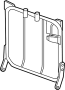 Image of Seat Back Frame (Left, Rear) image for your 2024 Nissan Titan King Cab BASE  