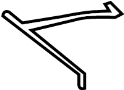 View Truck Bed Panel Brace (Right) Full-Sized Product Image