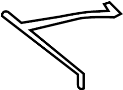 View Truck Bed Panel Brace (Left) Full-Sized Product Image