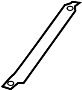 View Bumper Face Bar Bracket (Rear) Full-Sized Product Image