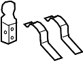 Image of Tow Hook (Rear) image for your 2021 Nissan Titan   