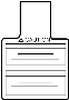 View Label Caution, Air Bag Instrument.  Full-Sized Product Image