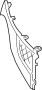 View Grille Bumper, Center. MOULDING FR. Service File G.  (Left, Right, Front) Full-Sized Product Image