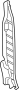 View Fender Seal (Left, Right, Front) Full-Sized Product Image 1 of 1