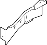 Image of Fender Apron Reinforcement (Left, Upper) image for your 2016 Nissan Juke SV 1.6L CVT 4WD 