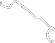 Image of Suspension Stabilizer Bar (Front) image for your 2025 Nissan Rogue   