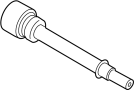 Image of CV Axle (Left, Front) image for your 2012 Nissan GT-R COUPE GT-R PREMIUM EDIT(DEC10-)  
