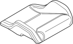 Image of Seat Cushion Foam (Left, Right, Front) image for your Nissan