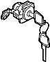 Image of JUEGO CILINDRO CIERRE PUERTA IZQ image for your 1999 Nissan Frontier King Cab SE 2.4L MT 2WD 