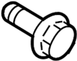 View Fuel Door Stop. Screw.  Full-Sized Product Image