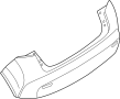 Image of Bumper Cover (Rear) image for your 2011 Nissan Juke   