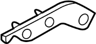 View Bumper Face Bar Bracket (Right, Front) Full-Sized Product Image