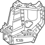 Image of Radiator Support Side Panel (Left) image for your 2017 Nissan NV3500   