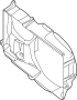 Image of Engine Cooling Fan Shroud (Upper) image for your 2018 Nissan Titan XD King Cab SV/BASE 5.6L V8 AT 2WD/MWB 