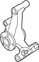 Image of Engine Cooling Fan Pulley Bracket. A bracket for a engine. image for your 2023 Nissan Titan King Cab BASE 5.6L V8 AT 2WD/MWB 
