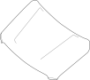 Image of Hood Panel image for your 2017 Nissan NV3500 VAN S/POWER PACKAGE - STANDARD ROOF  