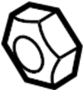 View Nut Hex. Full-Sized Product Image