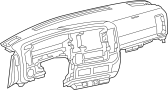 Image of Dashboard Panel image for your 2012 Nissan NV3500 BUS SL  