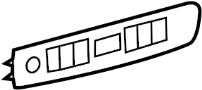 Image of Instrument Panel Trim Panel image for your 2015 Nissan NV2500   