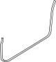 Image of Door Seal (Right, Front) image for your 2005 Nissan Armada LE/SL 5.6L V8 FLEX AT 2WD 