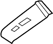 Image of Door Window Switch Bezel (Left, Front) image for your 2018 Nissan NV (High Roof / Standard Roof)   