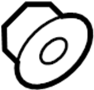 View Nut Flange, Hex.  Full-Sized Product Image