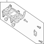 Image of Seat Frame (Left, Rear) image for your 2013 Nissan Titan XD Crew Cab SV/BASE 5.0L V8 DIESEL AT 4WD/LWB 