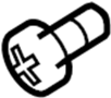 View Bolt Heater. Screw.  Full-Sized Product Image