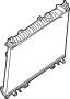 Image of Radiator, with Oil. Service File R. image for your 2018 Nissan Titan King Cab PRO/4X  